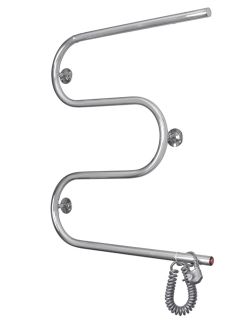 Полотенцесушитель электрический Domoterm DMT 107-25 60x60 EK R хром